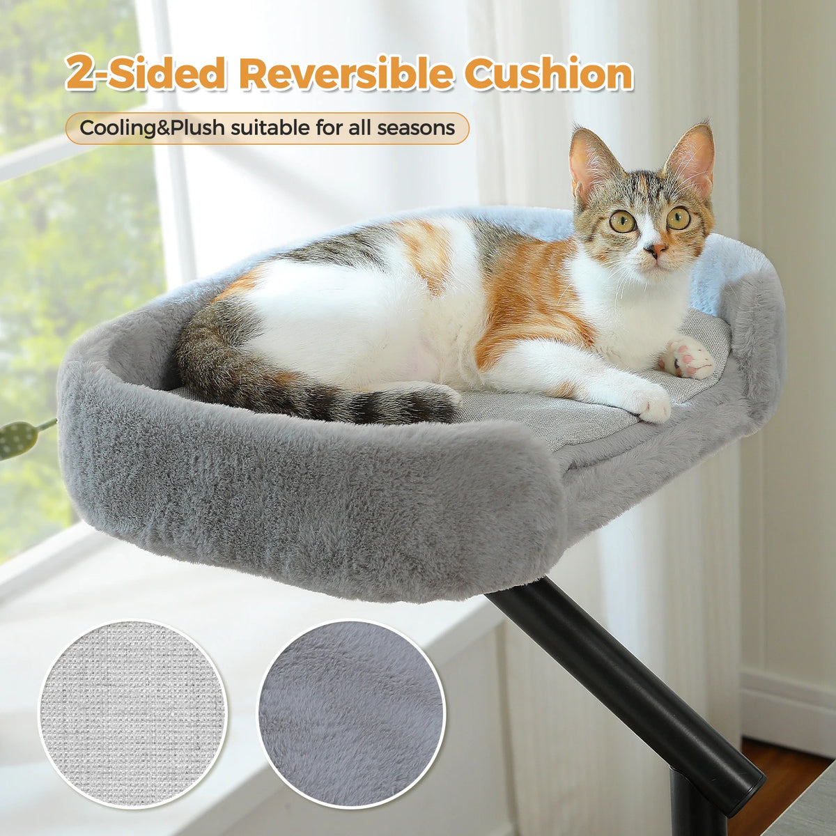 PAWZ Road 360 Degree Rotatable Cat Desk Bed And Hammock