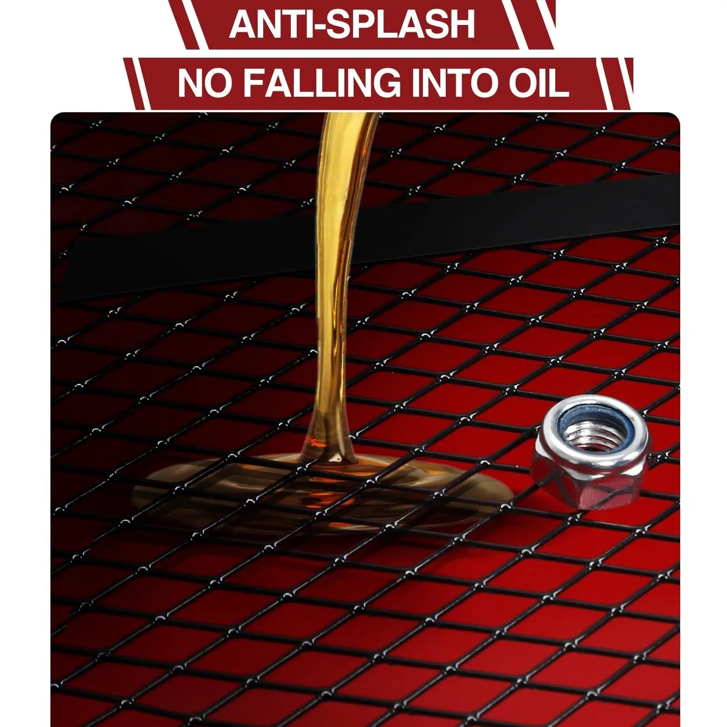 HiMISS Oil Drain Pan With Pump And Foldable Handle For Vehicles