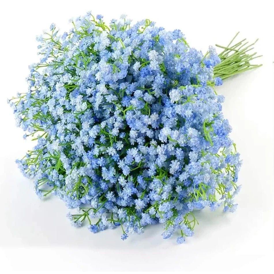 48 Pieces Babysbreath Artificial Flowers Starry Sky Bulk Wedding Decor