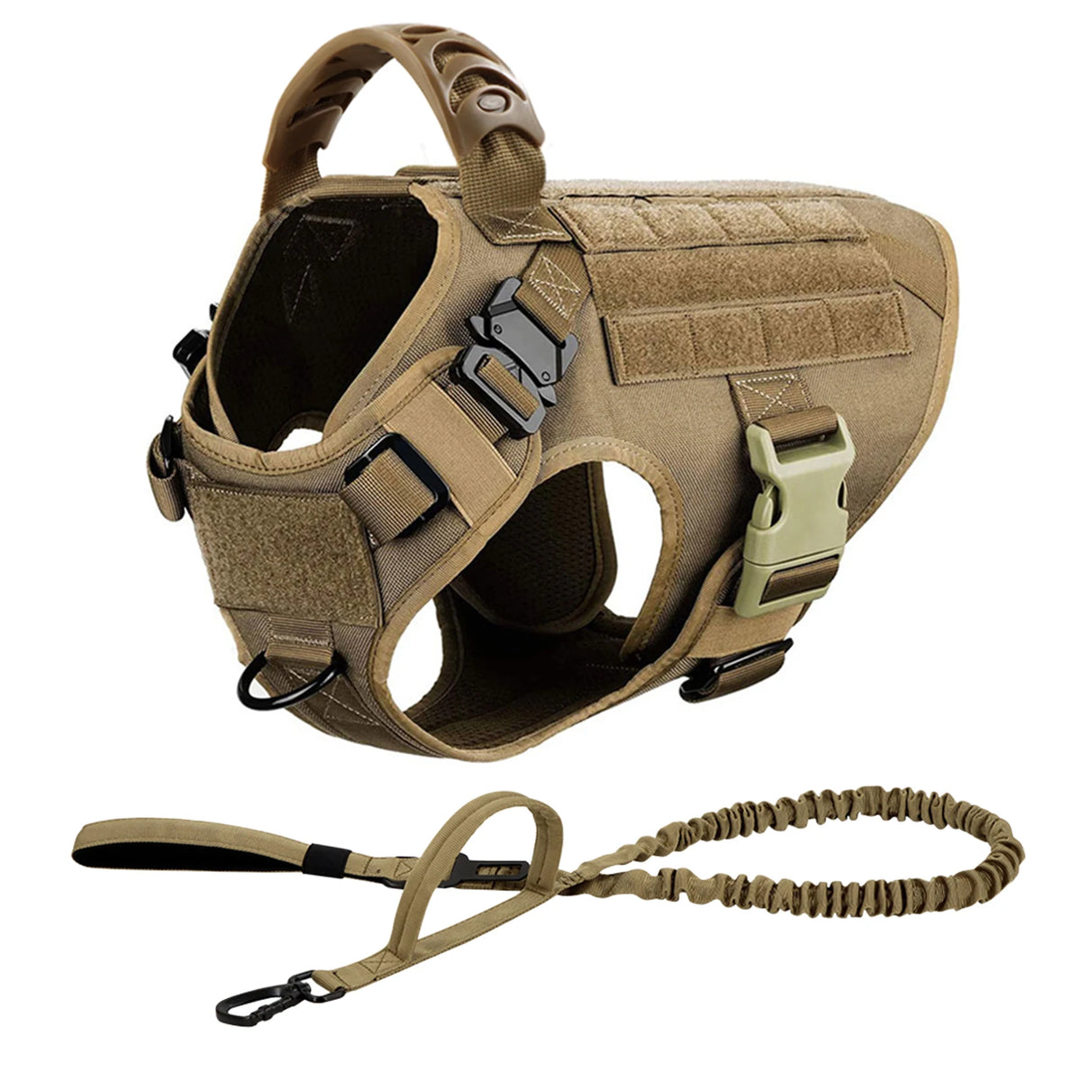 Durable Nylon Dog Harness And Leash Set For Daily Walks