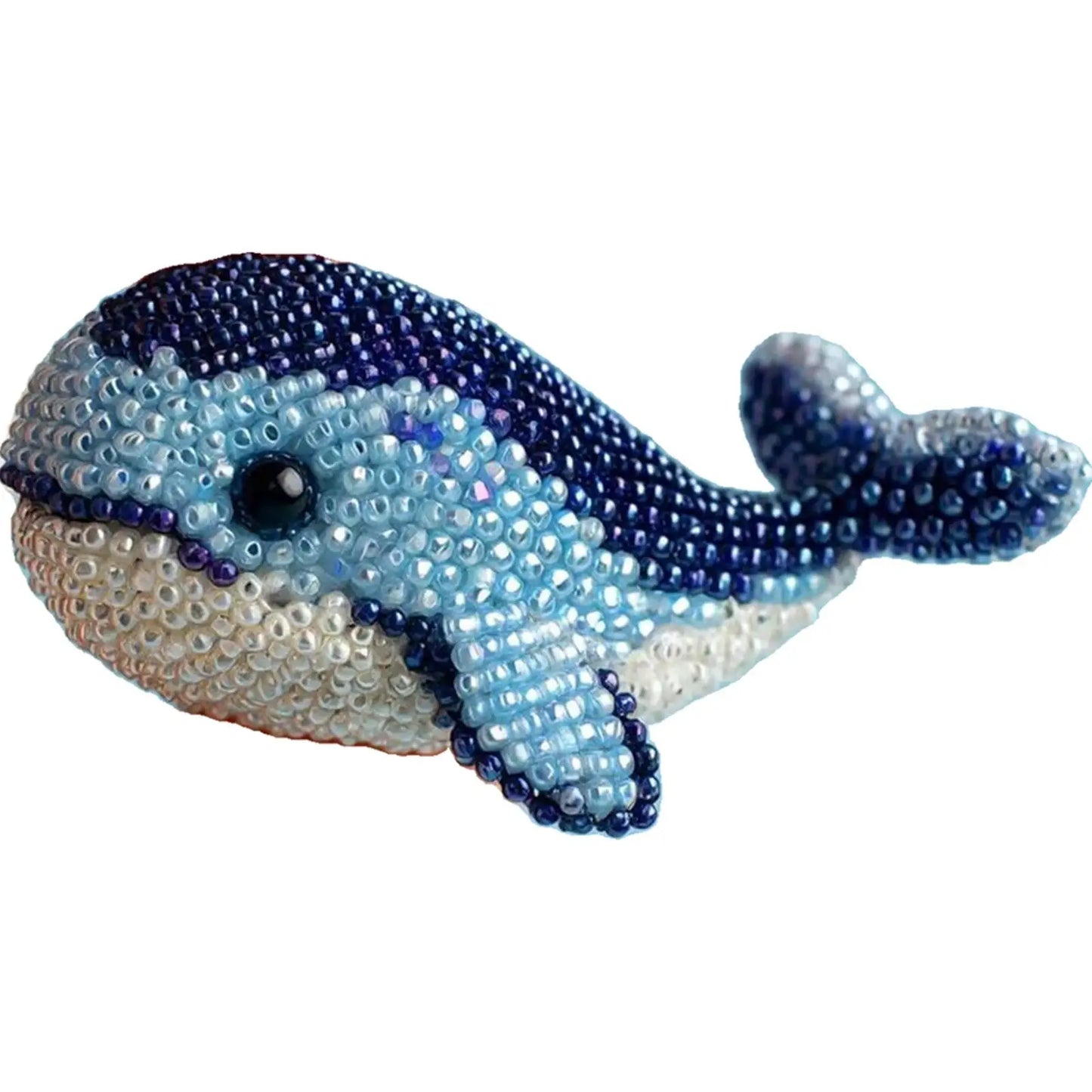 Creative Beaded Embroidery Ocean Beadwork DIY Kit Ocean Animals