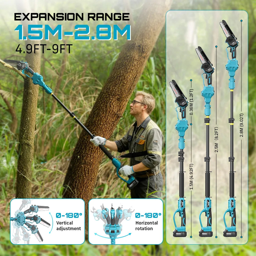SeeSii 3in1 Brushless Cordless Scissors And Chainsaw For Makita 18V
