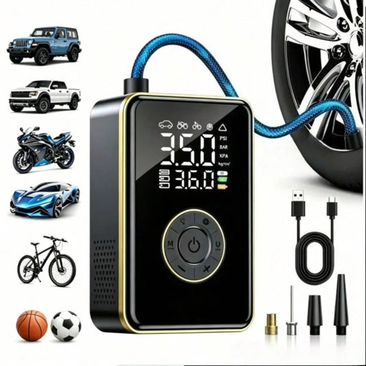 Portable Cordless Tire Inflator With Digital Display 150 PSI