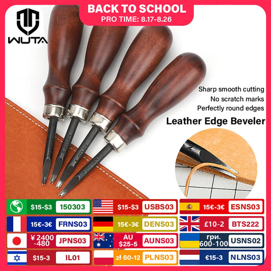 WUTA High Carbon Steel Leather Edge Beveller
