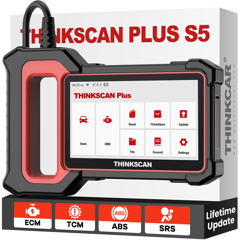 THINKCAR ThinkScan Plus S7 OBD2 Scanner Engine ABS Transmission Airbag