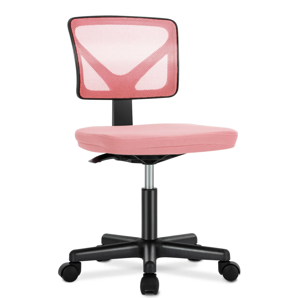 JHK Mesh Back Lumbar Support Armless Swivel Office Chair