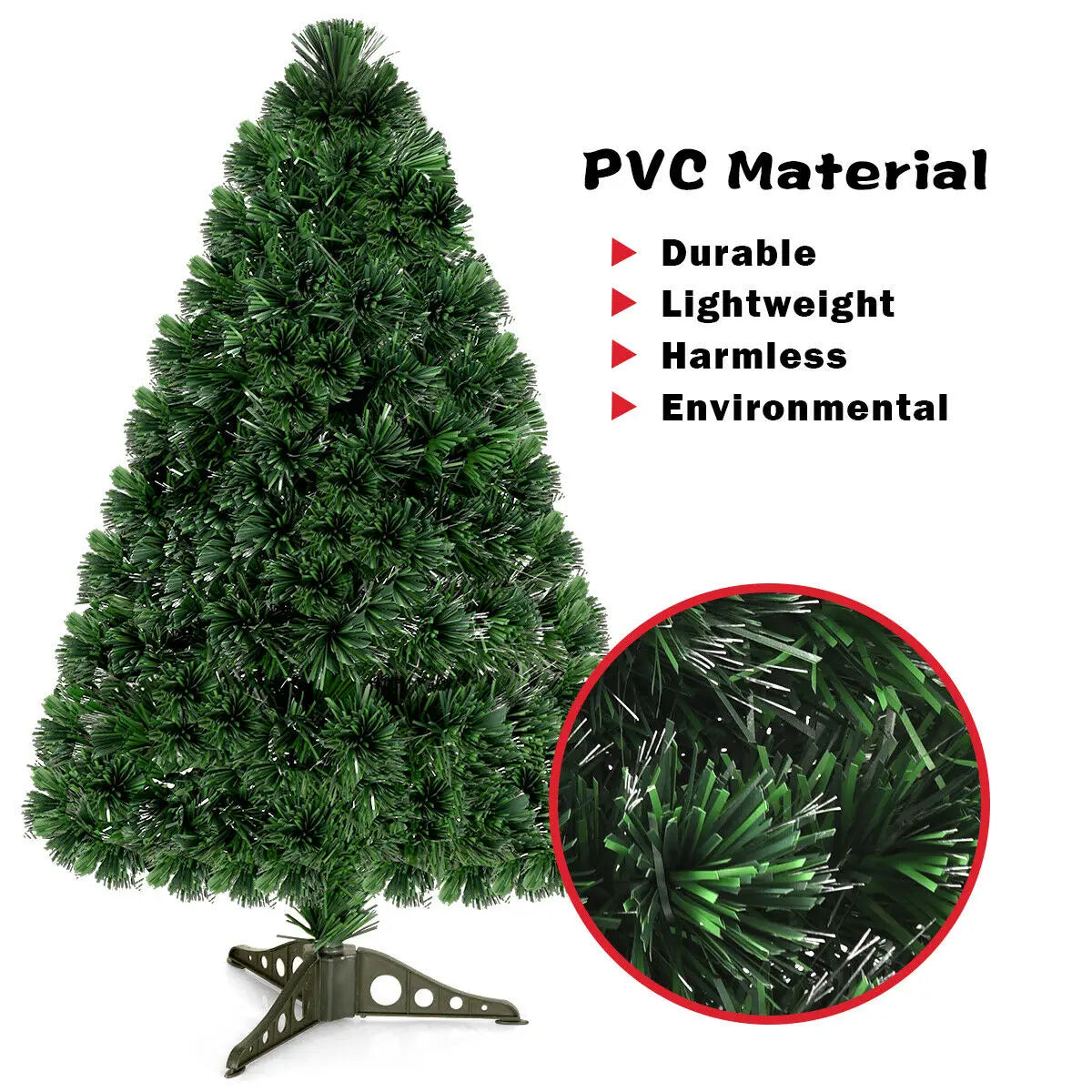 Lifezeal Artificial Christmas Tree Featuring Quick Setup And Stability